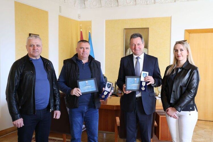 Ректор Луцького вишу отримав відзнаку від морських піхотинців