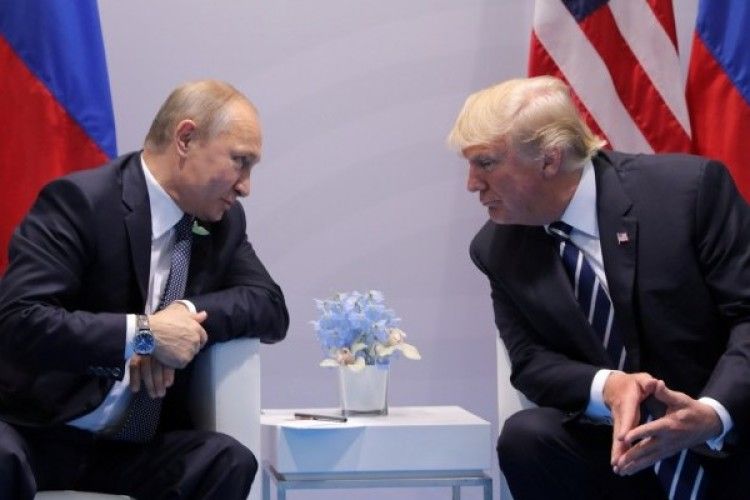Трамп під час зустрічі з Путіним заявив, що чекає на позитивні результати співпраці з Росією