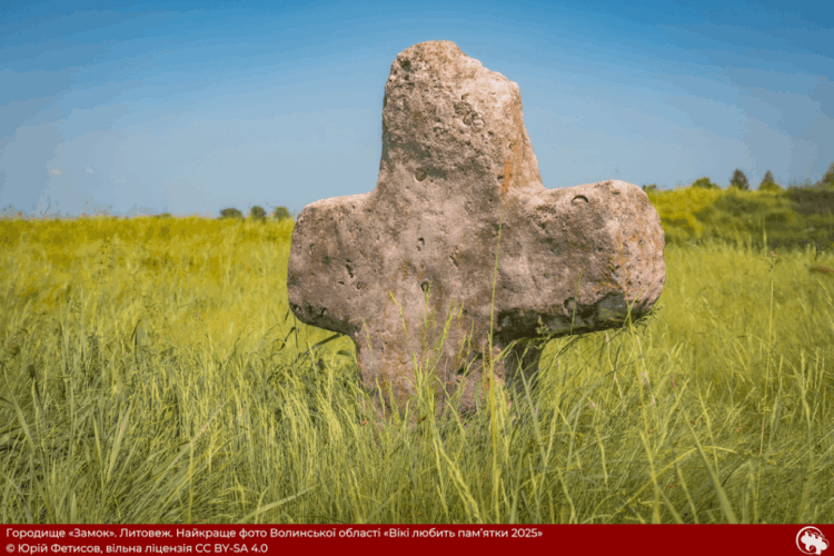 «Хрест, подібний на людину»: знімок зниклого городища став найкращим фото Волині 2025