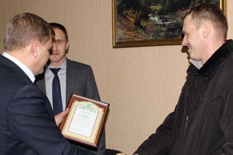 Як жителю Турійщини подякували за допомогу в затриманні грабіжника