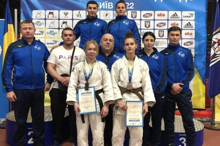 Волинські спортсменки здобули бронзу на чемпіонаті України з дзюдо