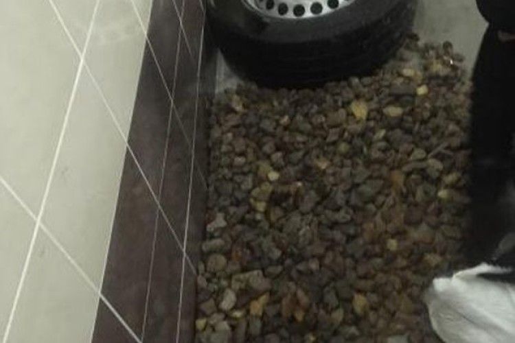 25 кілограмів бурштину заховав у... колесо (фото, відео)