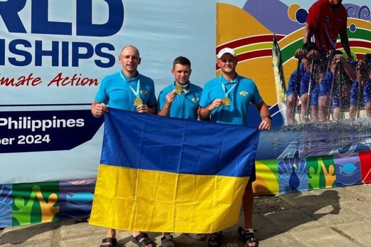 Волиняни стали чемпіонами світу з веслування на човнах «Дракон» у Філіппінах