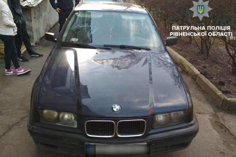У Рівному злапали водія «під кайфом»: замість прав – мав у кишені… загорнутий у гривню метамфетамін 