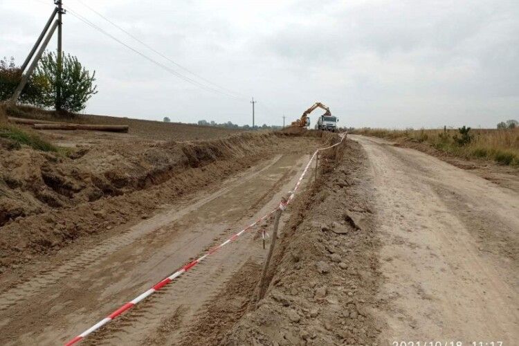 На Горохівщині капітально відремонтують дорогу (Фото)