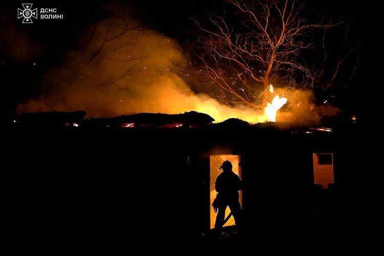 На Волині з початку року сталося 57 пожеж 