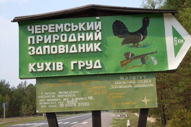 Черемський природний заповідник відвідали польські студенти