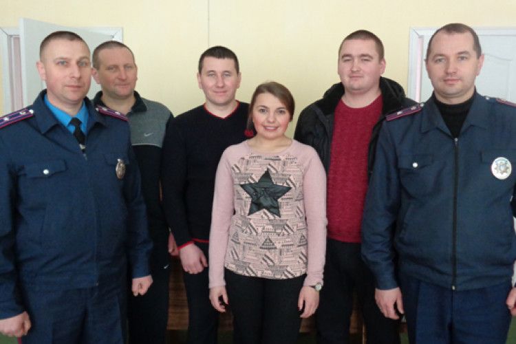 Горохівські поліцейські здали кров для солдатів АТО