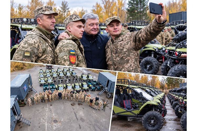 Як Порошенко привітав військових із рекордом – 2250 знешкоджених за добу окупантів