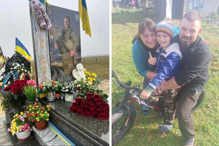 Вдова і син воїна з Волині: «Ми не хочемо татів-Героїв на небесах, ми хочемо, щоб вони були поруч із нами, на рідній землі»