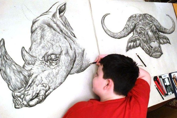 Обдарований хлопчина став ілюстратором енциклопедії!