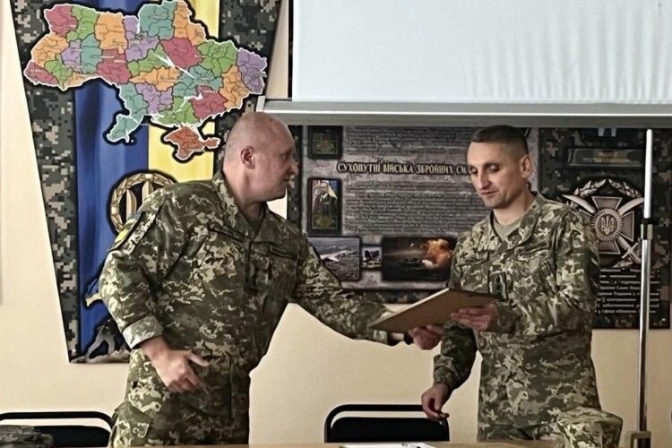 Був миротворцем у Косово: на Волині призначили нового начальника обласного військкомату