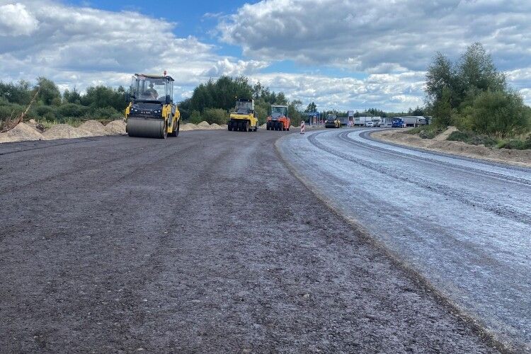 На Волині модернізують дорогу до Ягодина