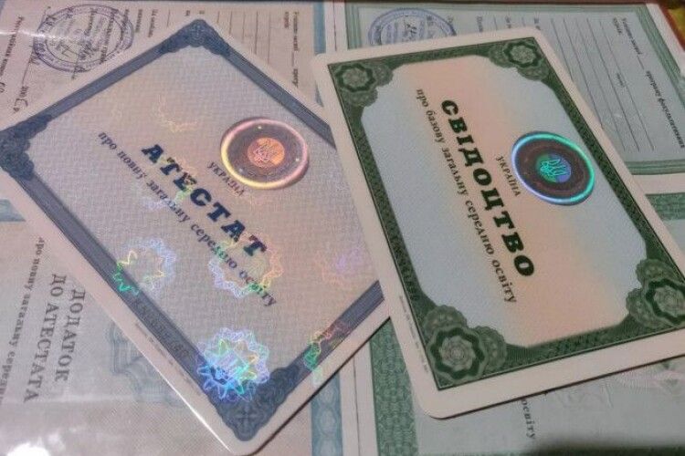 Список 15 кращих закладів освіти Волині за загальною кількістю 200-бальних результатів