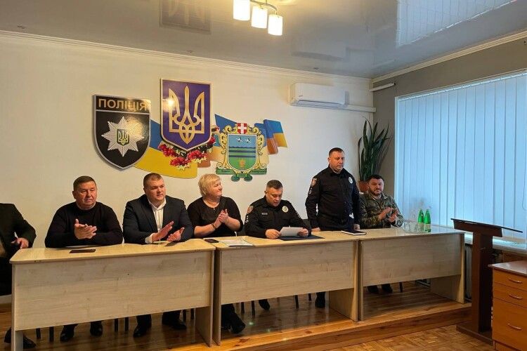 Представили нового очільника Камінь-Каширського районного відділку поліції