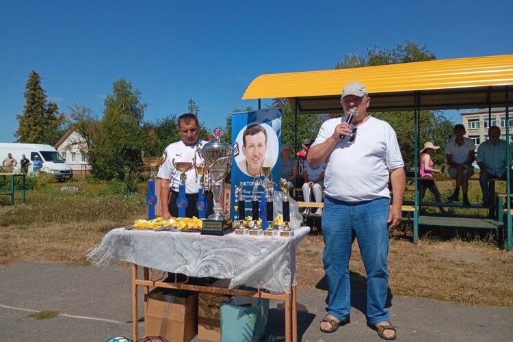 У місті на Волині відбувся футбольний турнір світлої пам'яті тренера та воїна 
