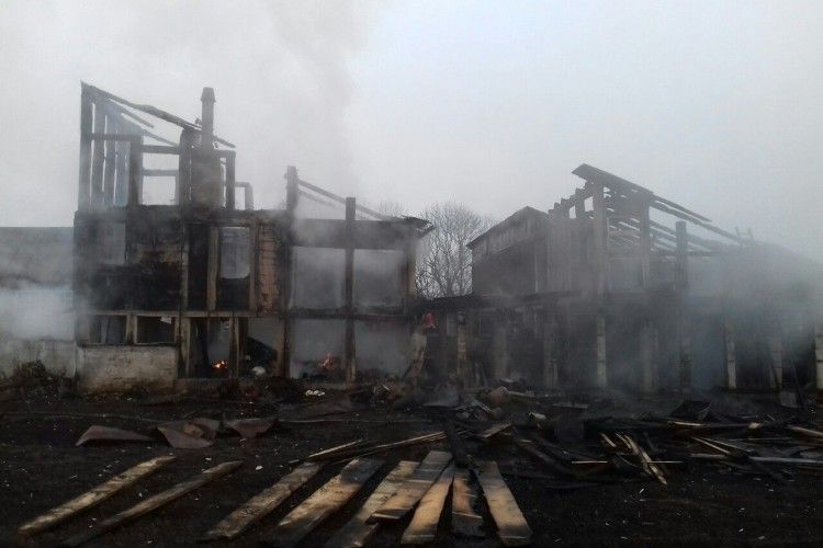 Про пожежу селяни повідомили рятувальників надто пізно