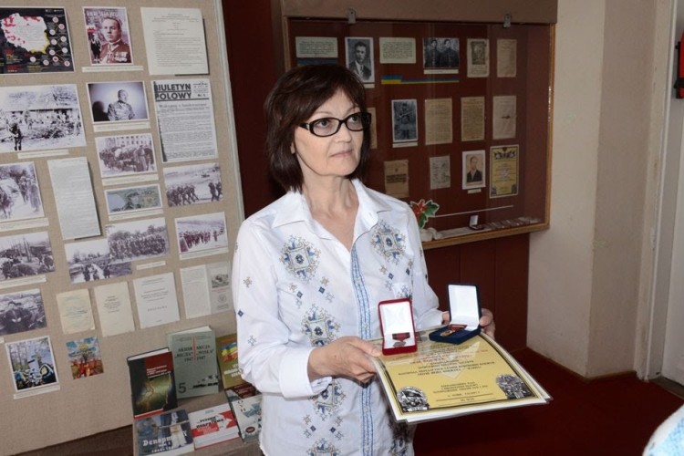 У Волинському музеї нагороду повстанця УПА отримали його родичі 