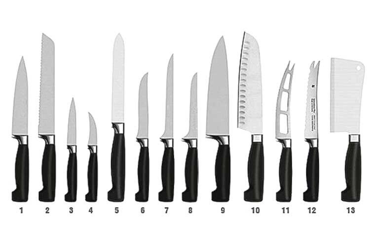 Кухонні ножі: вибираємо і користуємося