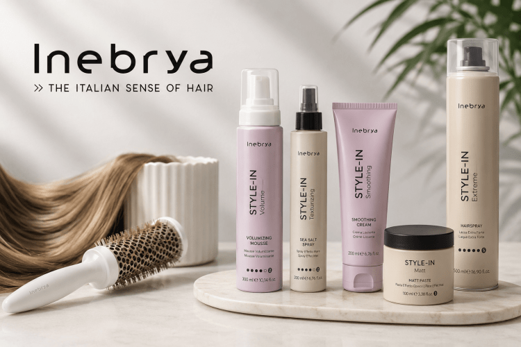 Стайлінг Inebrya: як створити укладку без перевантаження волосся