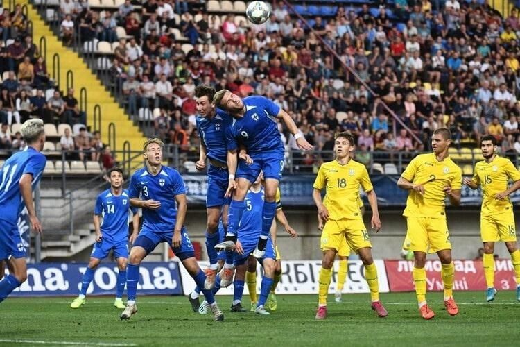 На старті відбору до Євро-2021 молодіжна збірна України поступилася Фінляндії