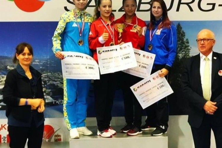 Українська каратистка взяла срібло на турнірі в Австрії