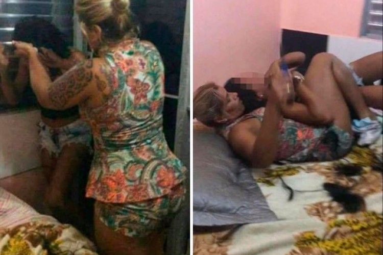 У Бразилії жінка водила вулицями міста голу коханку свого чоловіка (фото)