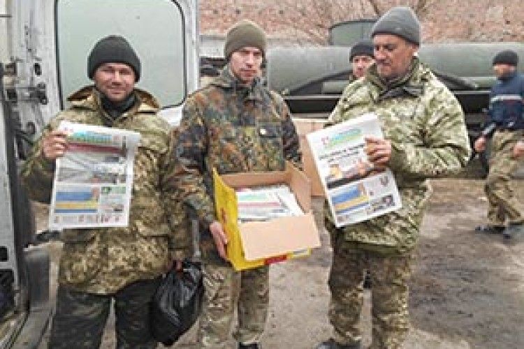 ВІКНО РУБРИКИ: бійцям потрібна і духовна їжа