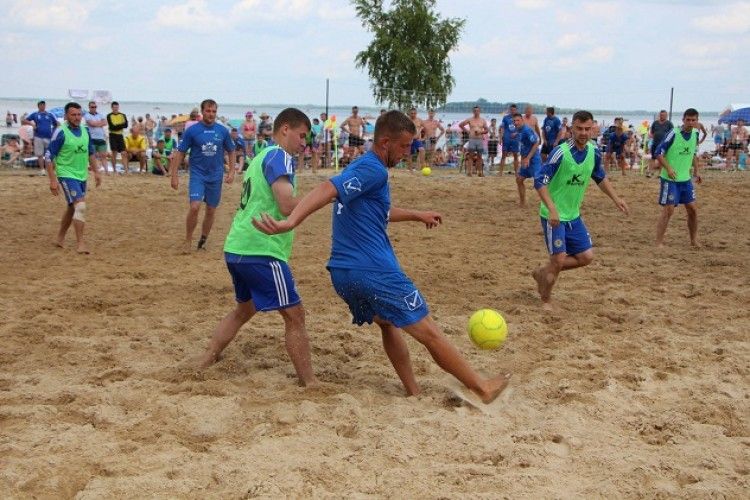 Столиця пляжного футболу Волині приймала престижний турнір 