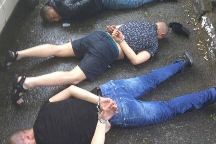 Затримали банду нападників на валютників і бізнесменів
