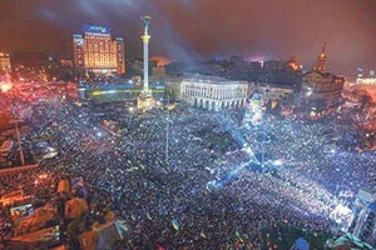 ІЗ НОВОРІЧНОГО ЄВРОМАЙДАНУ — У КНИГУ РЕКОРДІВ ГІННЕССА