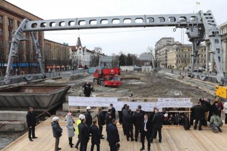  У Дніпрі відновилися роботи з будівництва метрополітену