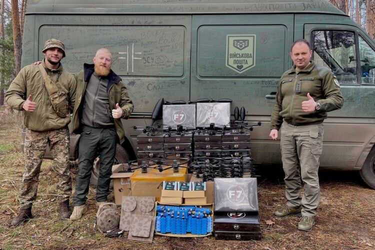 На підтримку 100 бригади прибув черговий цінний вантаж