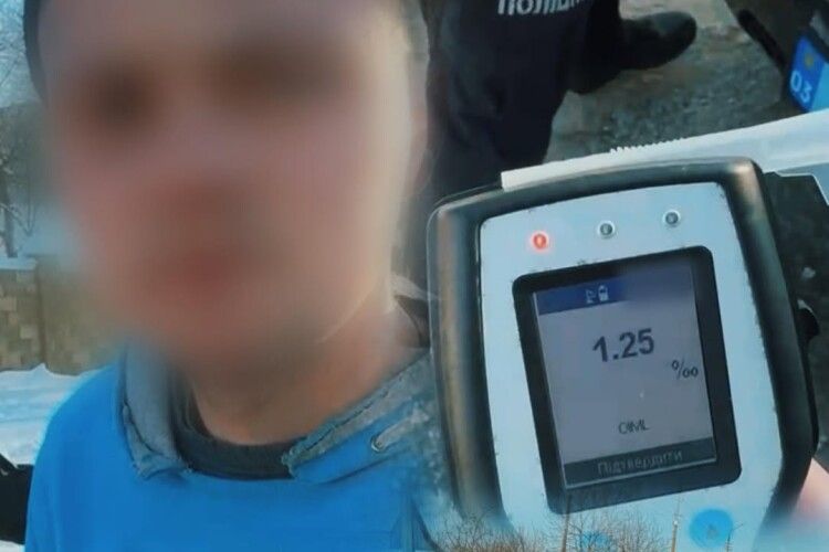 Далеко не заїхав: на Волині поліцейські оперативно виявили злісного 24-річного порушника 