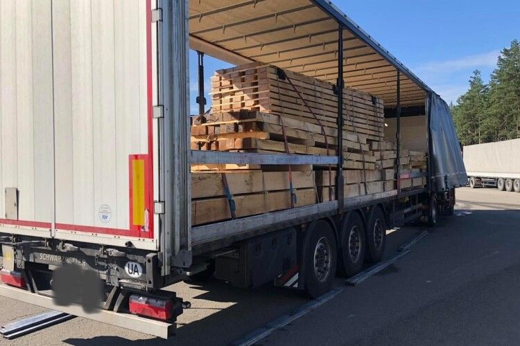 Митники «Ягодина» попередили вивезення «лівого» лісу в Люксембург (фото)