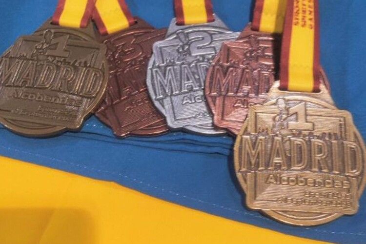 Ветеран волинської «сотки» виборов 5 медалей на змаганнях у Мадриді