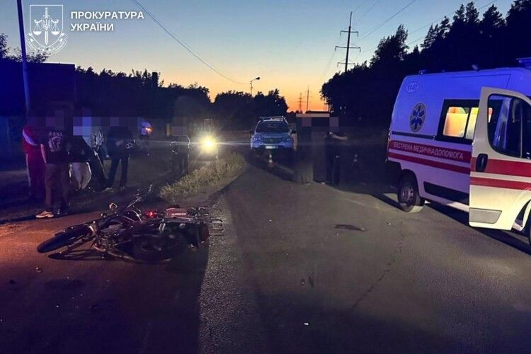 На Волині обрано запобіжний захід, мотоциклісту, який п’яний скоїв наїзд на дитину