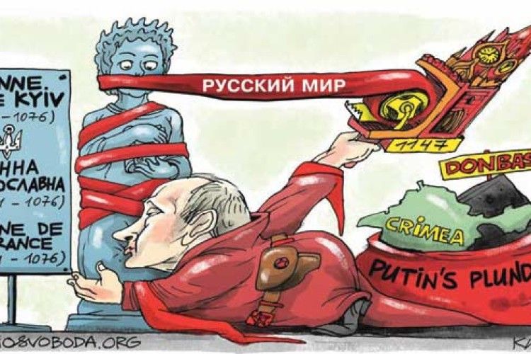Путін уже «анексував» і княжну Анну…