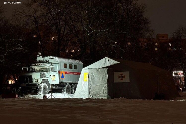 Через погані погодні умови у містах на Волині розмістили пункти незламності