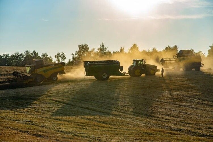 Волинські аграрії намолотили 108 тисяч тонн зерна