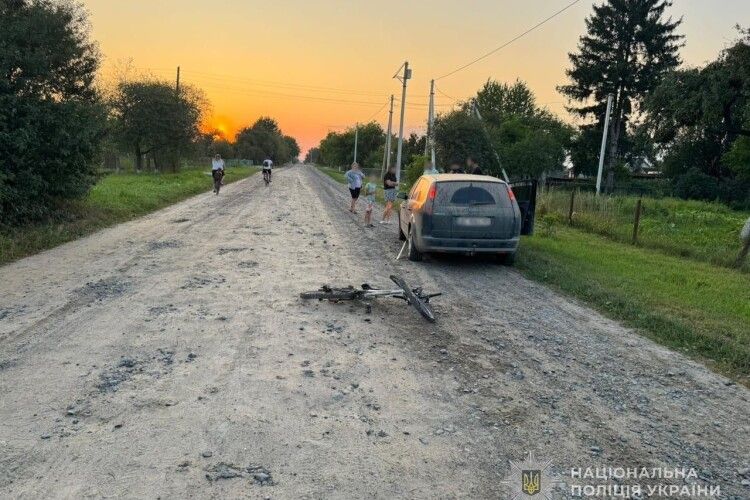 У Луцькому районі за вечір – три аварії: серед постраждалих – 13-річний велосипедист