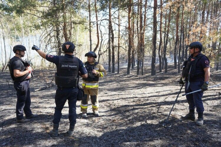 Волинські піротехніки продовжують розміновувати території Донеччини