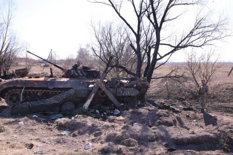 Елітна російська частина: біля Броварів знайшли цікаві документи знищених окупантів