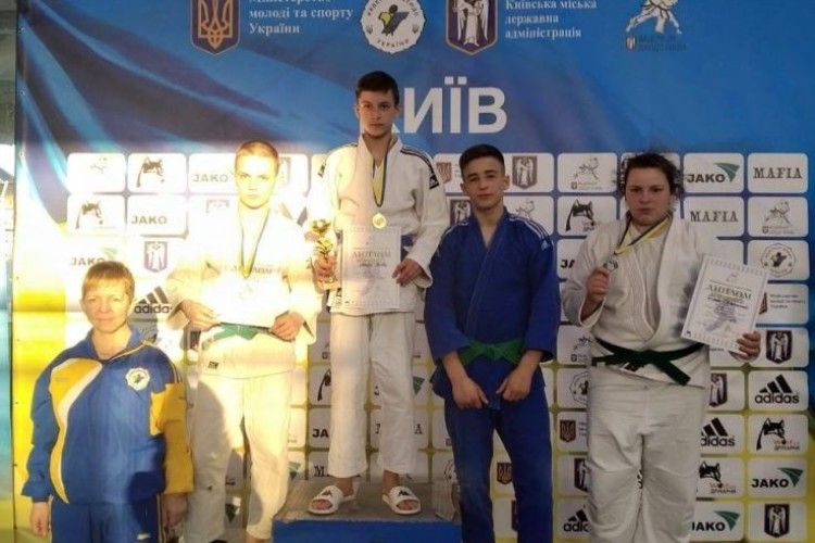 Любомльські дзюдоїсти здобули нагороди на чемпіонаті Києва 
