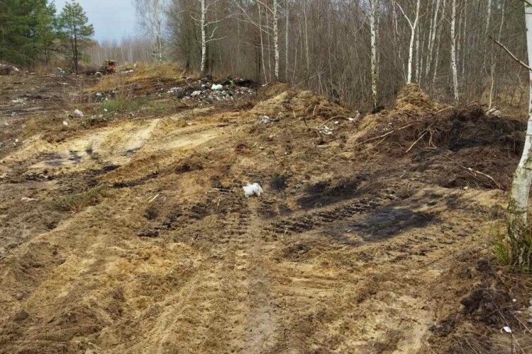У волинському селі рекультивують сміттєзвалище (Фото)