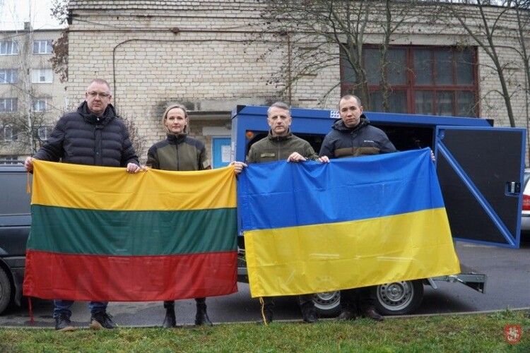Литовські партнери передали генератор для КП «Володимиртепло»
