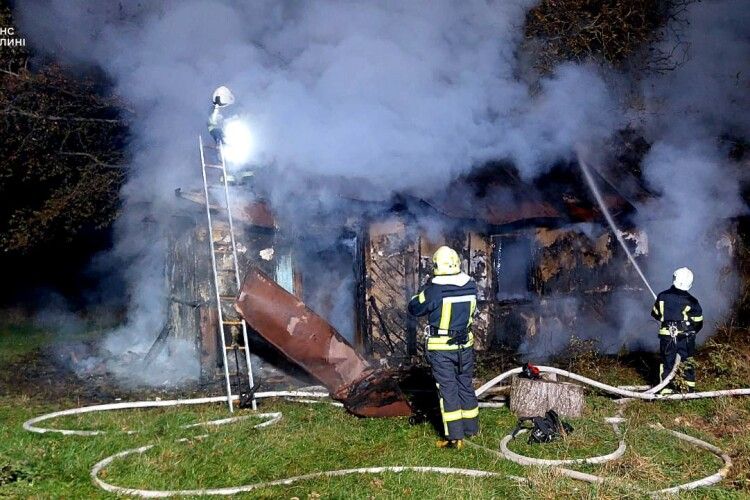 Вчора на Волині рятувальники гасили 4 пожежі в житловому секторі