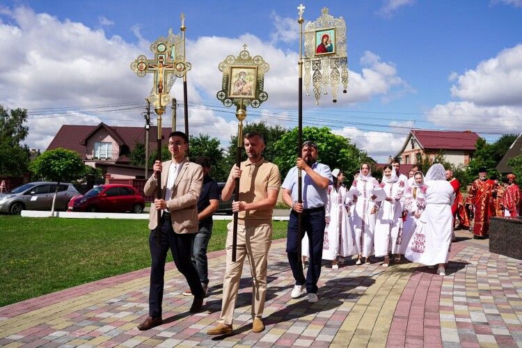 Велике торжество в унікальному луцькому храмі (Фото)