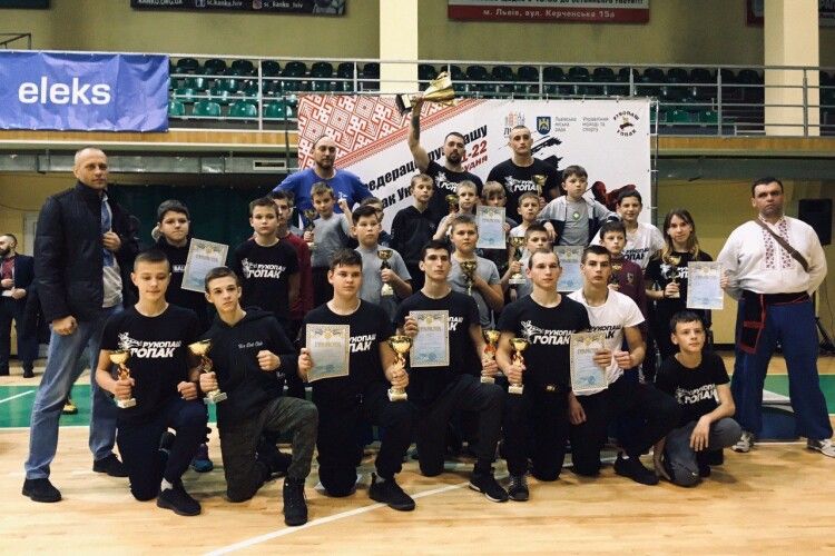 Ковельська збірна команда «СІЧ» – бронзовий призер відкритого Кубка Львова з рукопашу гопак