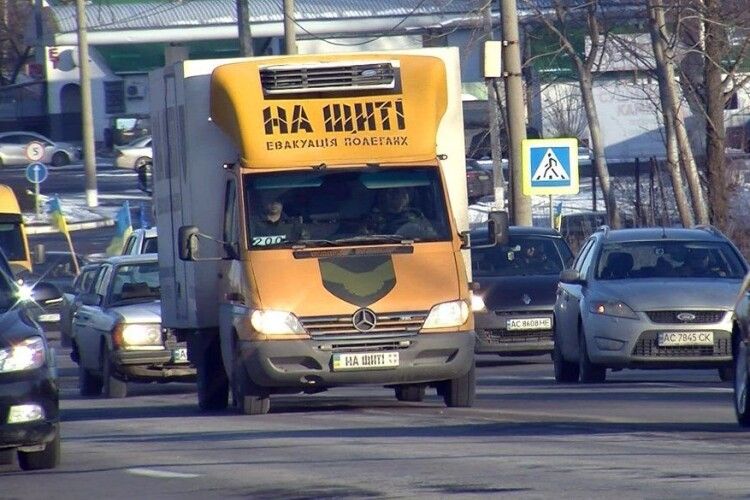 Як покарали водія, який «підрізав» кортеж «На щиті» (Відео)